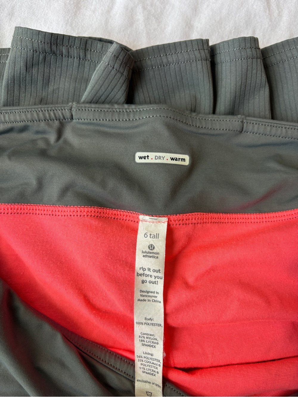 lululemon athletica skort